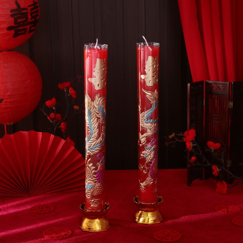 Dragon Phoenix Wax Candles - OurLittleStory