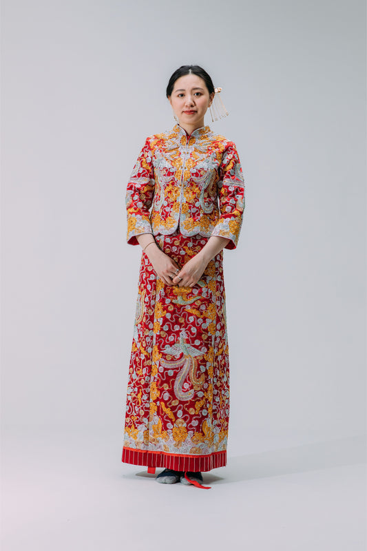 Wufu Qungua Traditional Bridal Dress