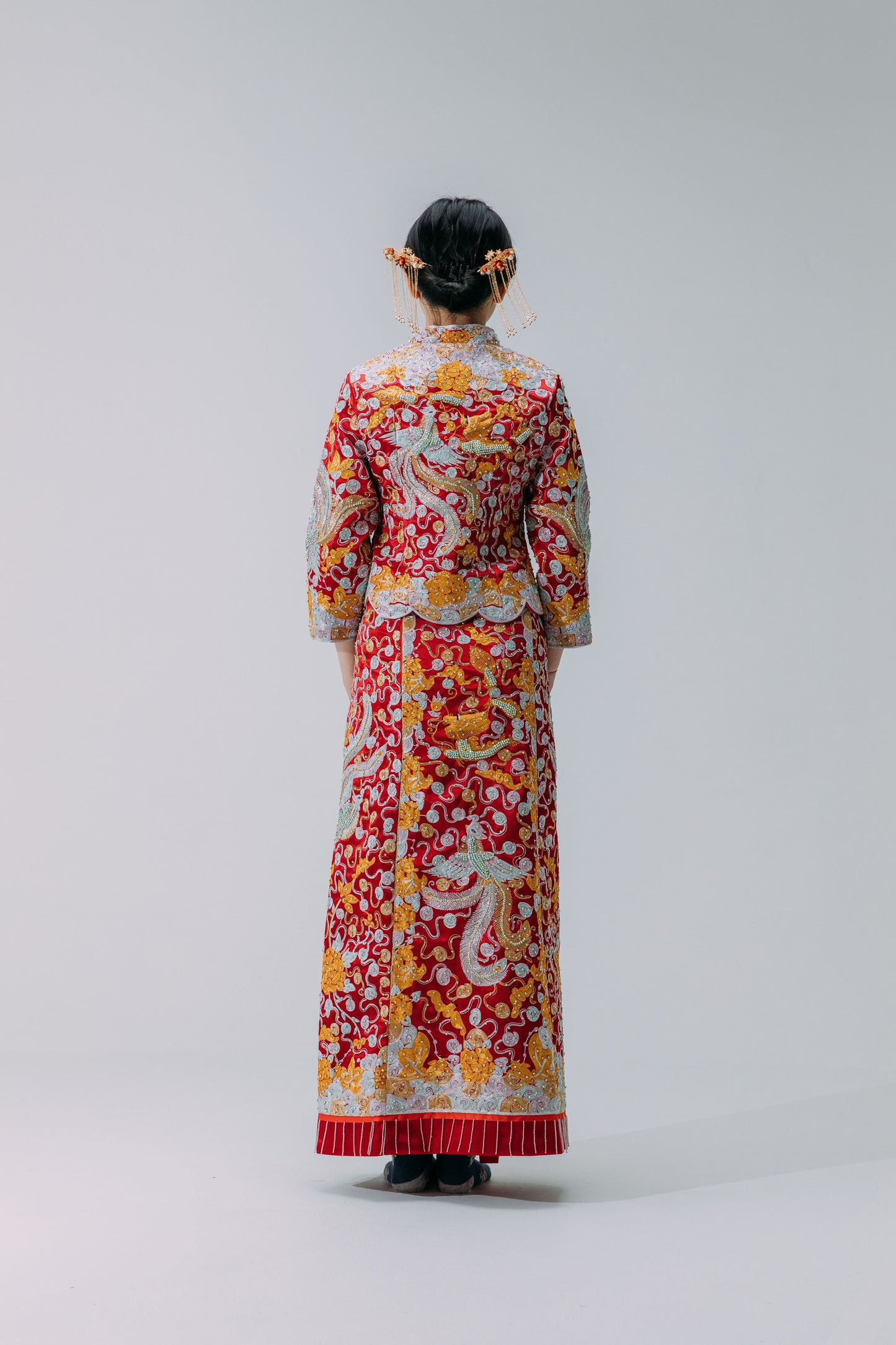 Wufu Qungua Traditional Bridal Dress Hire Package