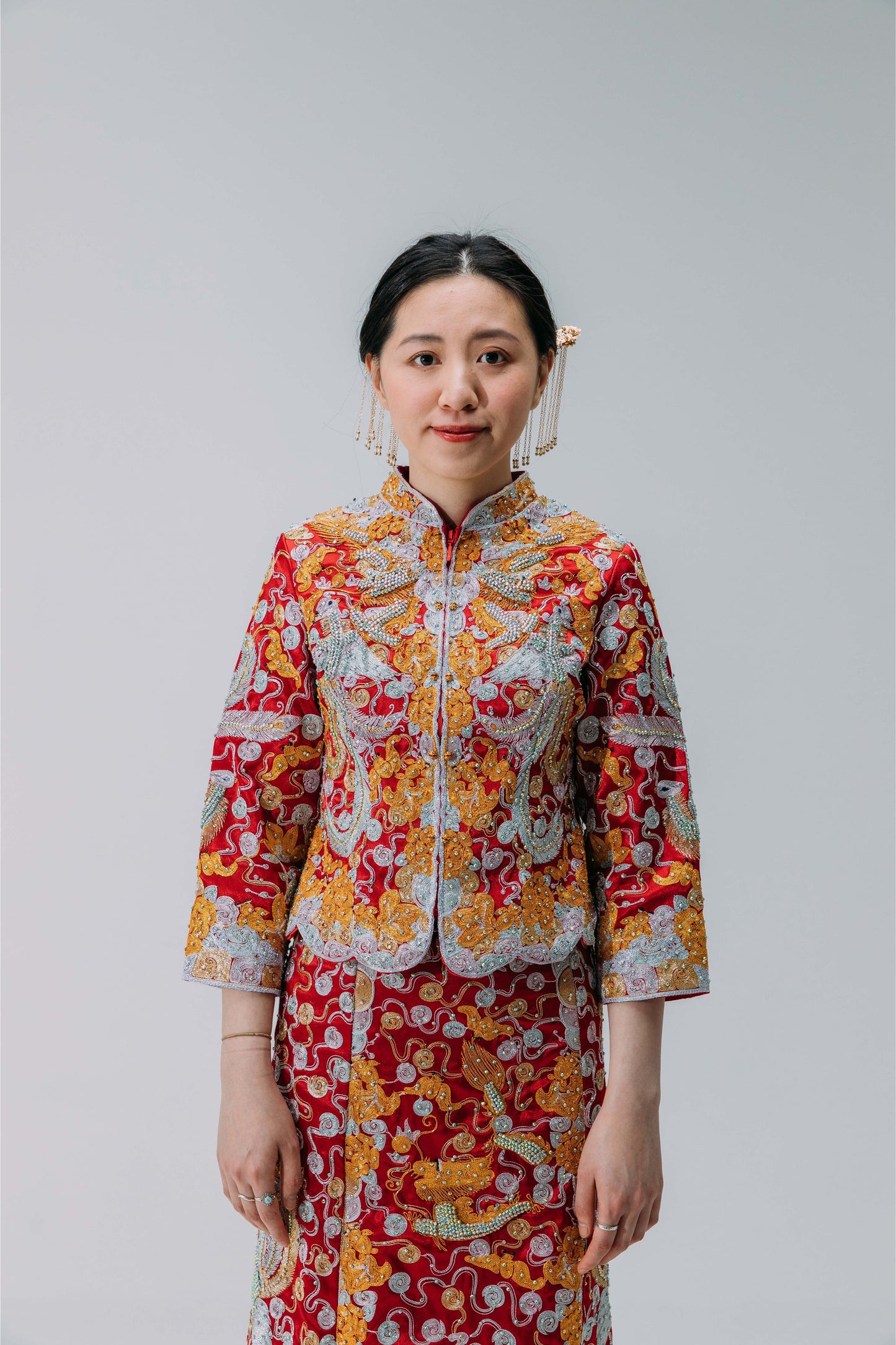 Wufu Qungua Traditional Bridal Dress Hire Package