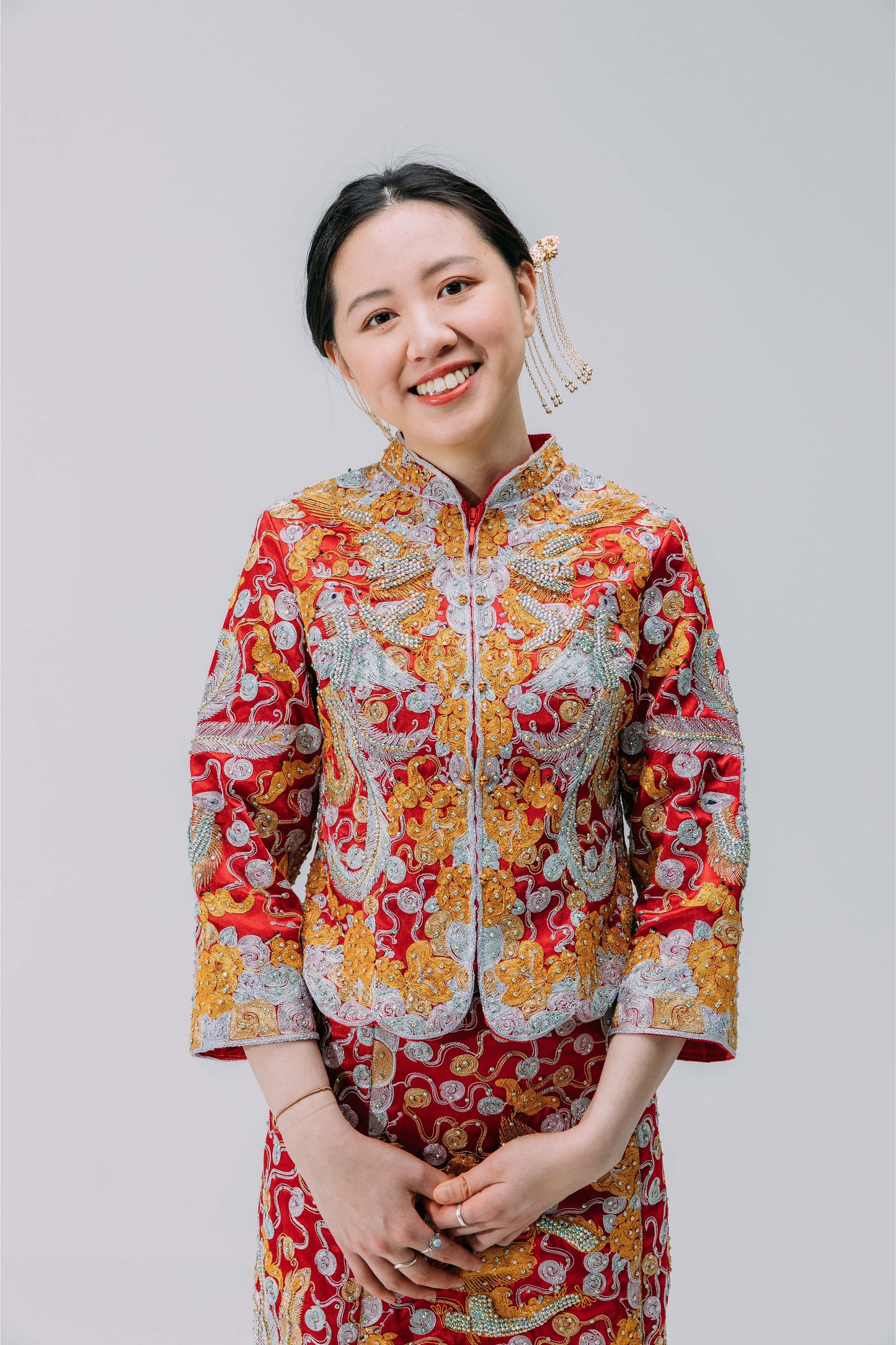Wufu Qungua Traditional Bridal Dress Hire Package