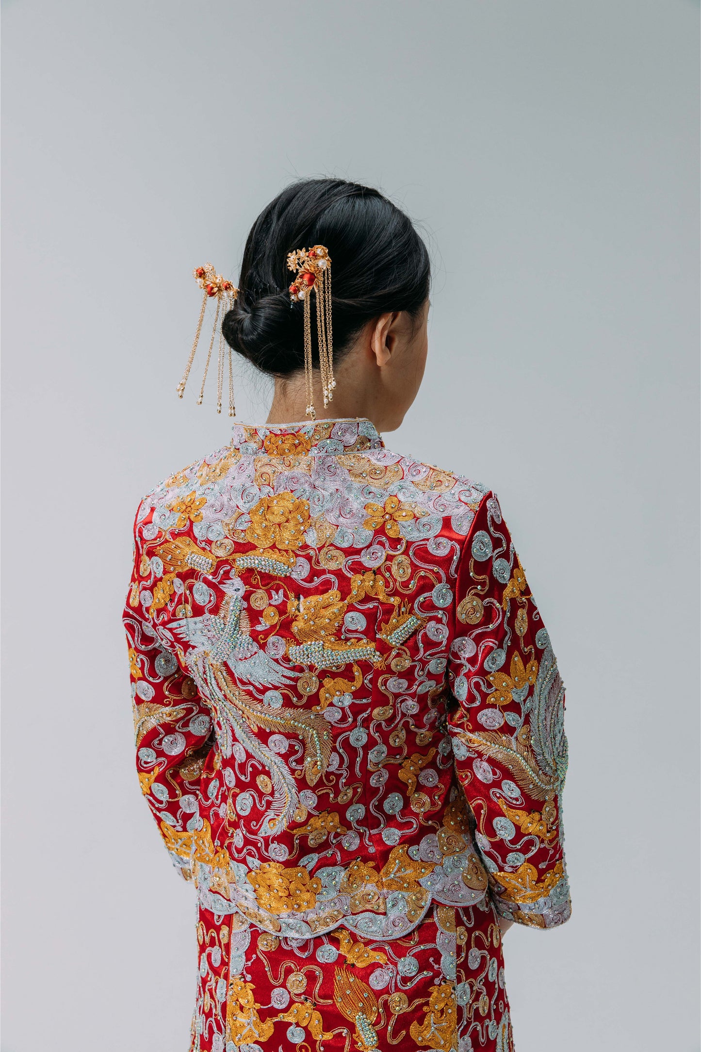 Wufu Qungua Traditional Bridal Dress Hire Package