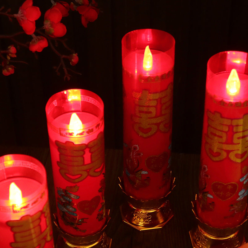 LED Dragon Phoenix Candles - OurLittleStory