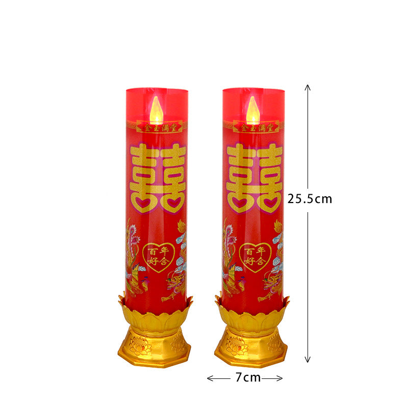LED Dragon Phoenix Candles - OurLittleStory