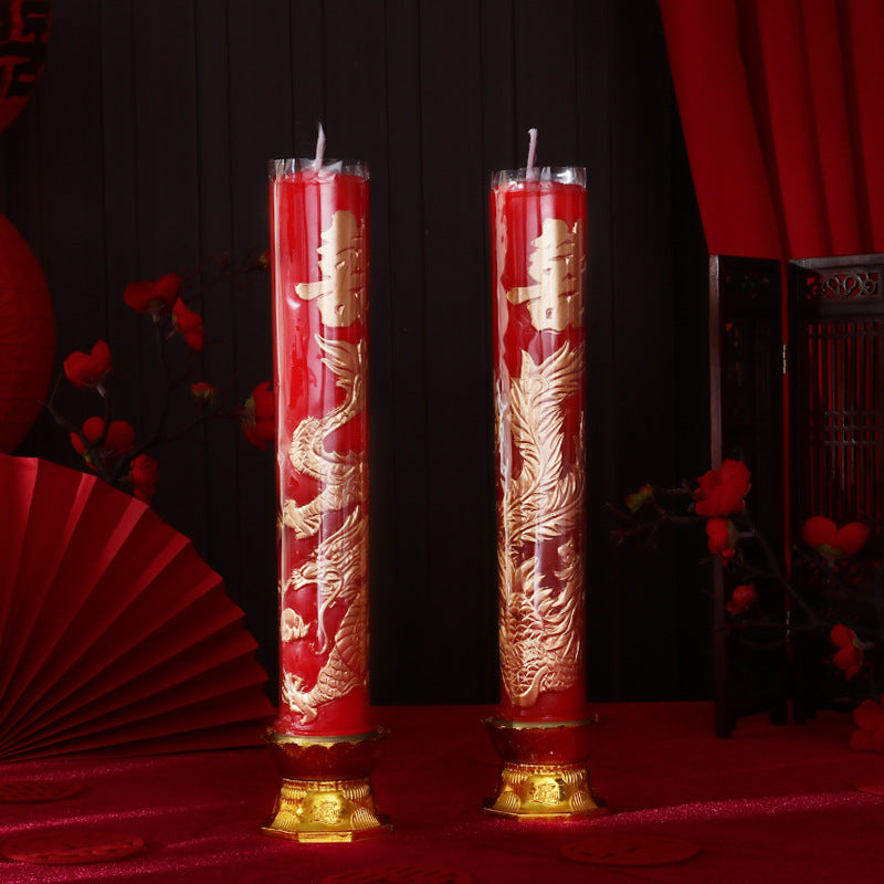 Dragon Phoenix Wax Candles - OurLittleStory